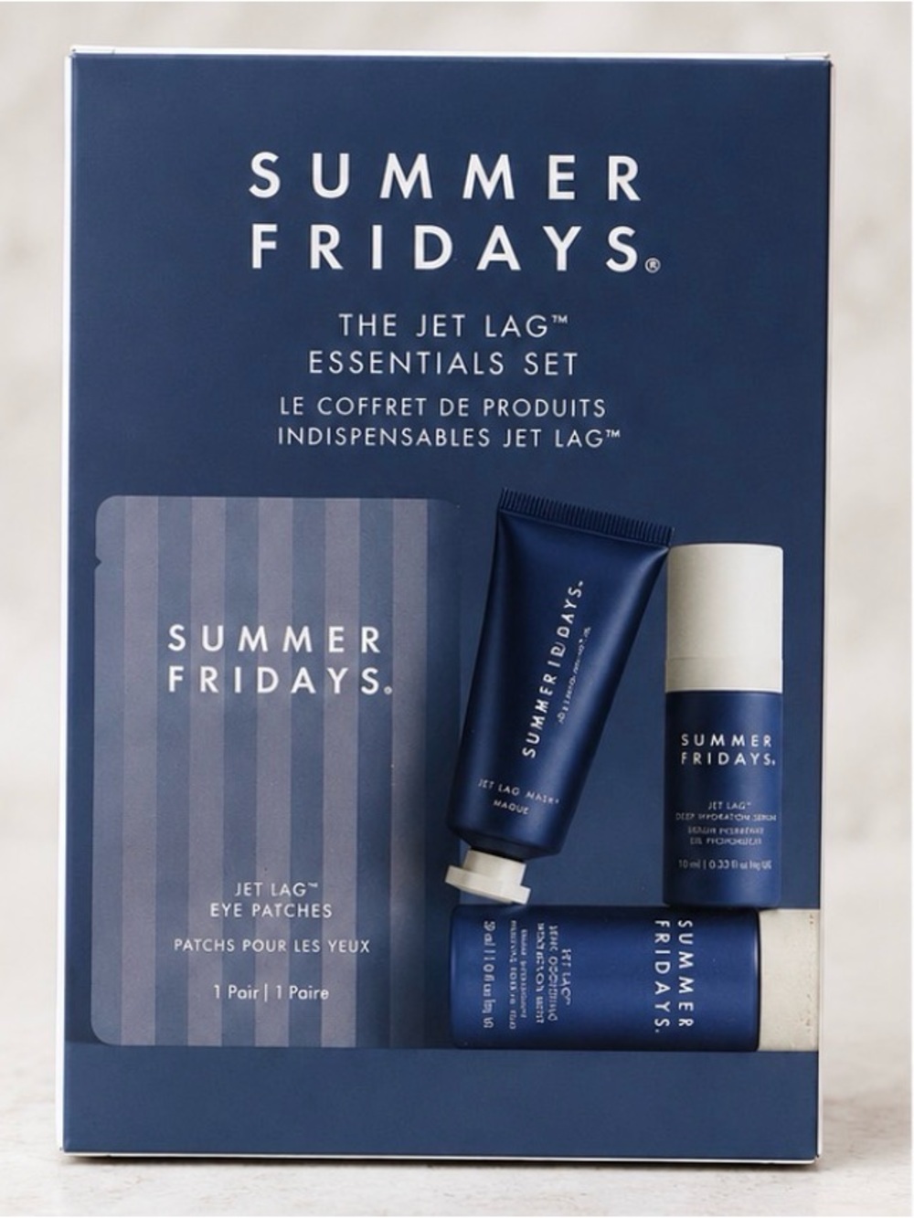 Summer Fridays Jet Lag Essentials Set NIB Travel Skincare Gift Set